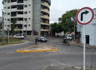 LAS OBRAS DE ORDENAMIENTO DEL TRÁNSITO EN AV. ARENALES PRESENTAN UN AVANCE DEL 90%