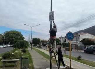 LA MUNICIPALIDAD COMENZÓ CON EL OPERATIVO DE RETIRO DE CARTELERÍA POLÍTICA