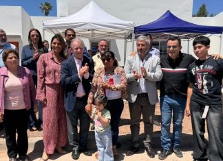 VEINTE FAMILIAS DE EL GALPÓN RECIBIERON LAS LLAVES DE SU CASA PROPIA