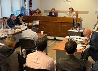 JIMENA SALAS II: DECLARÓ UN JEFE DE PERSONAL DE LA EMPRESA AGUAS DEL NORTE, DONDE TRABAJÓ UNO DE LOS IMPUTADOS