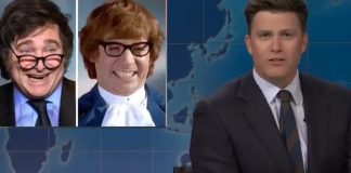 SATURDAY NIGHT LIVE: COMPARAN A MILEI CON AUSTIN POWERS EN MEDIO DE LA DURA CRÍTICA POR EL SWAP