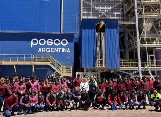 PROYECTO DIDÁCTICO Y MINERÍA: ALUMNOS DE UNA ESCUELA TÉCNICA RECORRIERON LA PLANTA DE POSCO EN EL SALAR DEL HOMBRE MUERTO