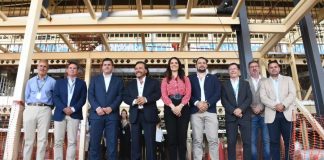 LA AMPLIACIÓN DEL AEROPUERTO DE SALTA TIENE UN 50% DE AVANCE: EL GOBERNADOR RECORRIÓ LAS OBRAS