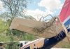 SE ESTRELLÓ UNA AVIONETA NARCO CON MATRÍCULA DE BOLIVIA EN UN CAMPO DE SALTA