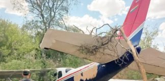 SE ESTRELLÓ UNA AVIONETA NARCO CON MATRÍCULA DE BOLIVIA EN UN CAMPO DE SALTA