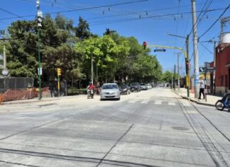 OBRA PLUVIAL: QUEDÓ HABILITADO EL TRÁNSITO EN LA AV. SAN MARTÍN AL 2.100