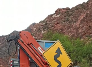 MANTENIMIENTO DE SEÑALES VIALES EN LA RN 68