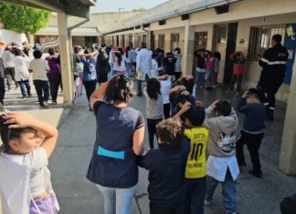 ESTE VIERNES SE DESARROLLARÁ UN SIMULACRO EN SIMULTÁNEO EN COLEGIOS DEL CENTRO