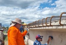 AVANZA LA CONSTRUCCIÓN DEL PUENTE SOBRE EL RÍO VAQUEROS