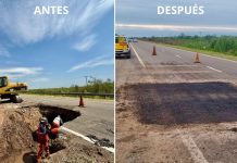 FINALIZARON LOS TRABAJOS DE EMERGENCIA EN LA RN 16