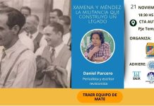 XAMENA Y MÉNDEZ: FORMACIÓN, LUCHA Y LA IDENTIDAD DE LA MILITANCIA (CHARLA DEL PJ Y CTA AUTÓNOMA)