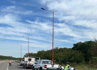 OPERATIVO DE DESPEJE DE ZONA DE CAMINO