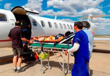 YA SE CONCRETARON MÁS DE 190 TRASLADOS SANITARIOS AÉREOS EN LO QUE VA DEL AÑO