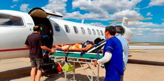 YA SE CONCRETARON MÁS DE 190 TRASLADOS SANITARIOS AÉREOS EN LO QUE VA DEL AÑO