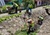 LA MUNICIPALIDAD LIMPIÓ EL CANAL TINEO PARA PREVENIR ANEGAMIENTOS EN LA ZONA