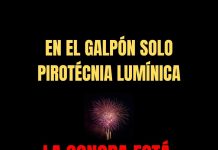 EJEMPLO A SEGUIR: EL MUNICIPIO DE EL GALPON SOLO ADMITE PIROTECNIA LUMINICA