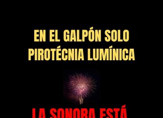 EJEMPLO A SEGUIR: EL MUNICIPIO DE EL GALPON SOLO ADMITE PIROTECNIA LUMINICA