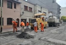 EL PLAN DE REPAVIMENTACIÓN DE 80 CUADRAS ESTÁ PRÓXIMO A FINALIZAR