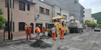 EL PLAN DE REPAVIMENTACIÓN DE 80 CUADRAS ESTÁ PRÓXIMO A FINALIZAR
