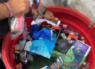 SE DESTRUYERON MÁS DE 50 KILOS DE PIROTECNIA Y LOS CONTROLES CONTINUARÁN DURANTE TODO EL DÍA