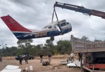 CONVERTIRÁN A LA AVIONETA NARCO ESTRELLADA EN ROSARIO EN UN SIMULADOR DE AVIONES