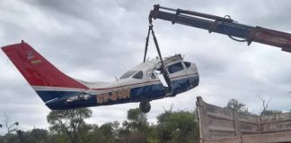 CONVERTIRÁN A LA AVIONETA NARCO ESTRELLADA EN ROSARIO EN UN SIMULADOR DE AVIONES