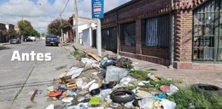 LA MUNICIPALIDAD RETIRÓ UN MICROBASURAL CRÓNICO DE AMEGHINO Y BOLÍVAR