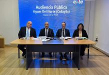 SE REALIZÓ LA AUDIENCIA PÚBLICA SOBRE EL SERVICIO SANITARIO PRESTADO POR COSAYSA