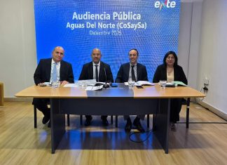 SE REALIZÓ LA AUDIENCIA PÚBLICA SOBRE EL SERVICIO SANITARIO PRESTADO POR COSAYSA