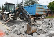 COMENZÓ EL RECAMBIO DE LA REJILLA DE RUTA 51 EN SAN LUIS