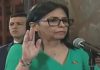 DELCY RODRÍGUEZ JURÓ COMO NUEVA PRESIDENTA DE VENEZUELA