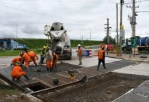 MÁS SEGURIDAD Y MEJOR DRENAJE: COLOCARON LA NUEVA REJA PLUVIAL EN LA RUTA 51