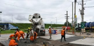 MÁS SEGURIDAD Y MEJOR DRENAJE: COLOCARON LA NUEVA REJA PLUVIAL EN LA RUTA 51