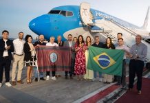 SALTA DIO LA BIENVENIDA AL PRIMER VUELO DIRECTO DESDE FLORIANÓPOLIS