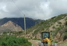 VIALIDAD NACIONAL REALIZA TRABAJOS DE MANTENIMIENTO EN LA RN 40 POR LAS ÚLTIMAS LLUVIAS Y ANTE EL INCREMENTO DEL TRÁNSITO EN LA ZONA DE CACHI