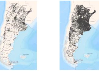 EL IMPACTANTE MAPA SOBRE STARLINK QUE DIFUNDIÓ FEDERICO STURZENEGGER