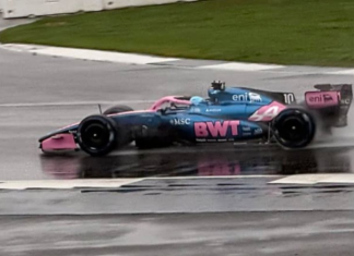 EL ALPINE DE FRANCO ESTRENÓ EL MOTOR MERCEDES EN SILVERSTONE