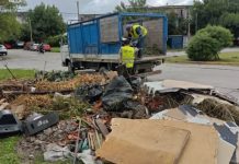 EN VILLA PALACIOS SE LIMPIÓ UN BASURAL QUE AFECTABA LA SALUD DE LOS VECINOS