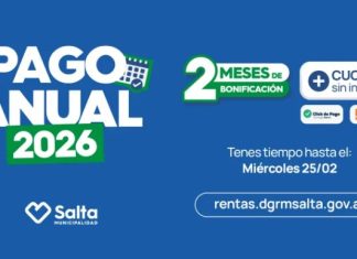 DESDE HOY SE PUEDE ACCEDER AL PAGO ANUAL DE TRIBUTOS MUNICIPALES 2026