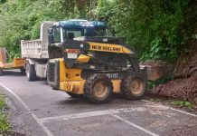 CONTINÚAN TRABAJOS EN RUTAS CLAVE POR LAS LLUVIAS