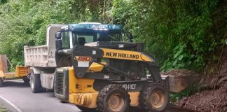 CONTINÚAN TRABAJOS EN RUTAS CLAVE POR LAS LLUVIAS