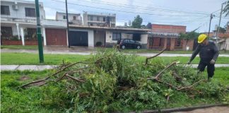 EL ALERTA AMARILLA POR LLUVIA SIGUE Y LA MUNICIPALIDAD TRABAJA PARA PREVENIR INCIDENTES