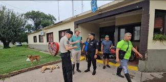 ASISTENCIA DE SEGURIDAD A PERSONAS AFECTADAS POR EL TEMPORAL EN EL DEPARTAMENTO METÁN