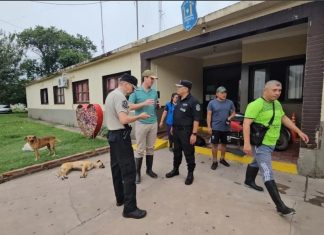 ASISTENCIA DE SEGURIDAD A PERSONAS AFECTADAS POR EL TEMPORAL EN EL DEPARTAMENTO METÁN