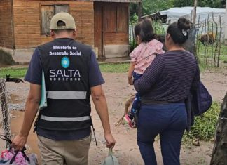 EL GALPÓN: LAS FAMILIAS EVACUADAS YA REGRESARON A SUS HOGARES TRAS LA ASISTENCIA INTEGRAL