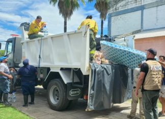 EL GOBIERNO DE LA PROVINCIA ASISTIÓ A VECINOS DE EL GALPÓN AFECTADOS TRAS LAS INTENSAS LLUVIAS