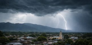 DESPUÉS DEL TEMPORAL EN EL SUR SALTEÑO, RIGE OTRA VEZ LA ALERTA AMARILLA POR TORMENTAS