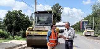 TRABAJOS DE BACHEO Y NUEVA CARPETA ASFÁLTICA EN LA TRAVESÍA URBANA DE LA MERCED – RN N° 68
