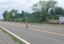 CONTINÚAN LAS TAREAS DE LIMPIEZA Y MANTENIMIENTO EN LA RN 16