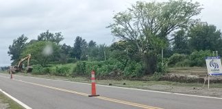 CONTINÚAN LAS TAREAS DE LIMPIEZA Y MANTENIMIENTO EN LA RN 16